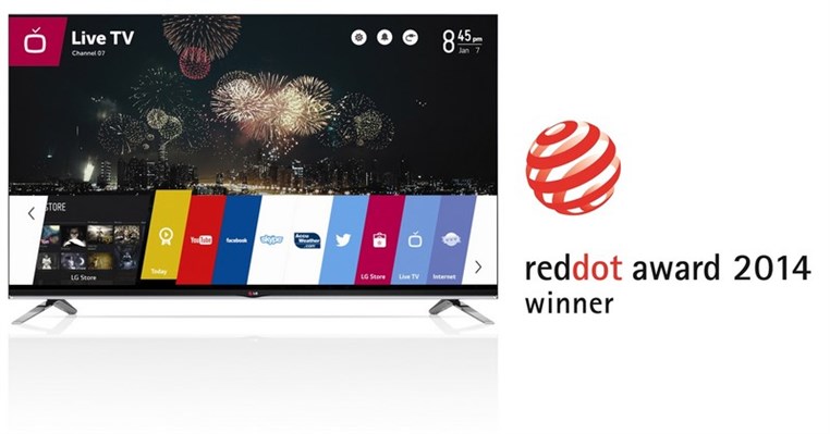 LG Recognized at 2014 Red Dot Awards For Intuitive User Experience 